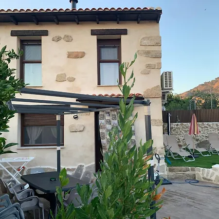 Ferienhaus Puerto - Casa De Piedra Con Piscina Privada - Valle Del Ambroz - - Ideal Disfrutar En Familia O Grupo De Amigos