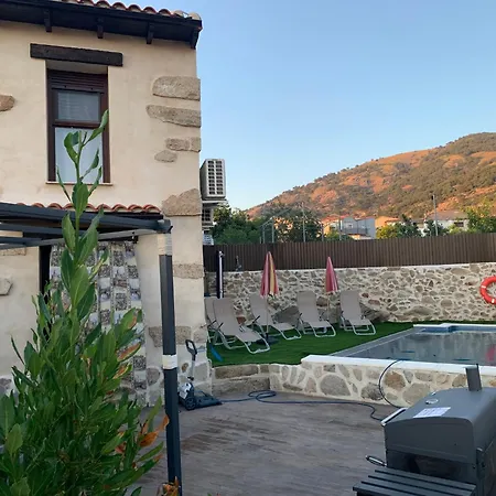 Ferienhaus Puerto - Casa De Piedra Con Piscina Privada - Valle Del Ambroz - - Ideal Disfrutar En Familia O Grupo De Amigos Casas del Monte