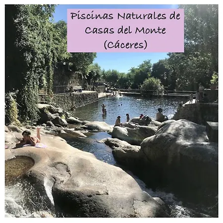 Puerto - Casa De Piedra Con Piscina Privada - Valle Del Ambroz - - Ideal Disfrutar En Familia O Grupo De Amigos Feriehus Casas del Monte
