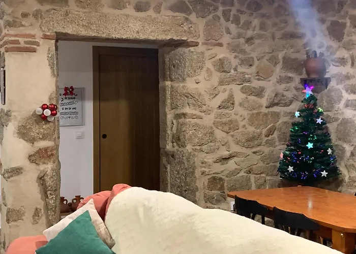 Vakantiehuis Puerto - Casa De Piedra Con Piscina Privada - Valle Del Ambroz - - Ideal Disfrutar En Familia O Grupo De Amigos