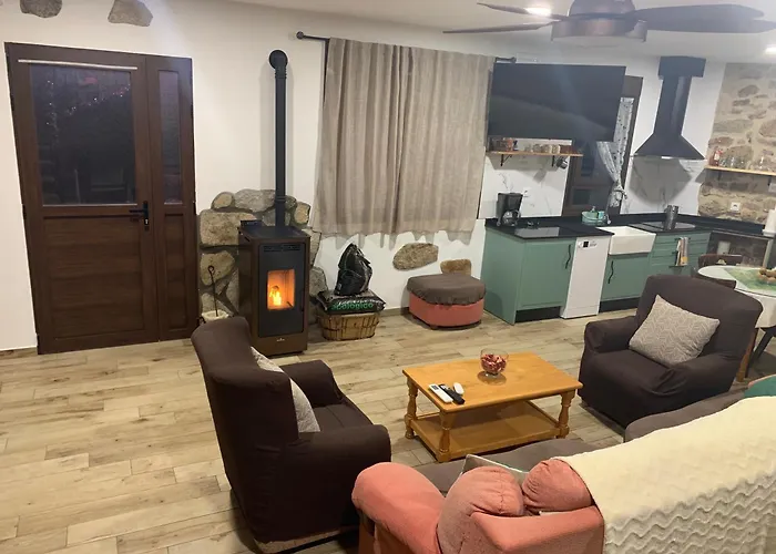 Puerto - Casa De Piedra Con Piscina Privada - Valle Del Ambroz - - Ideal Disfrutar En Familia O Grupo De Amigos Vakantiehuis Casas del Monte