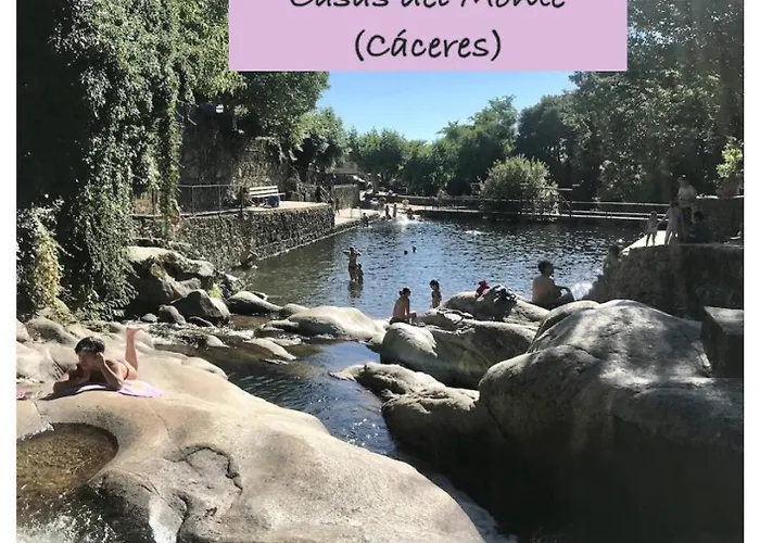 Puerto - Casa De Piedra Con Piscina Privada - Valle Del Ambroz - - Ideal Disfrutar En Familia O Grupo De Amigos Vakantiehuis Casas del Monte